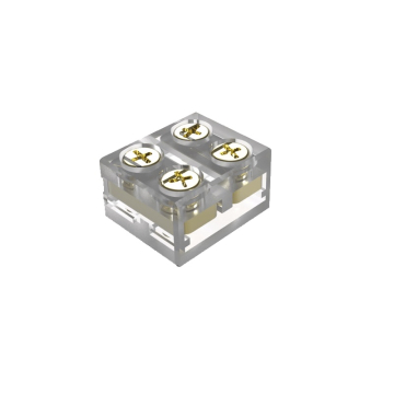 Tape to Tape Straight Screw Connector for Lotus LED Tape Light