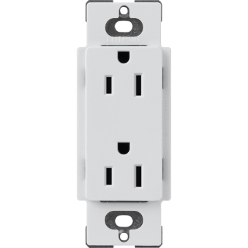 Lutron Claro 15A Receptacle - Mist