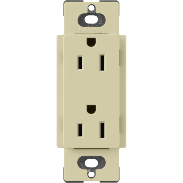 Lutron Claro 15A Receptacle - Sage
