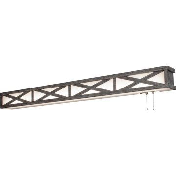 AFX Scott 38" LED Overbed Light - 3000K - 120V - Distressed Grey