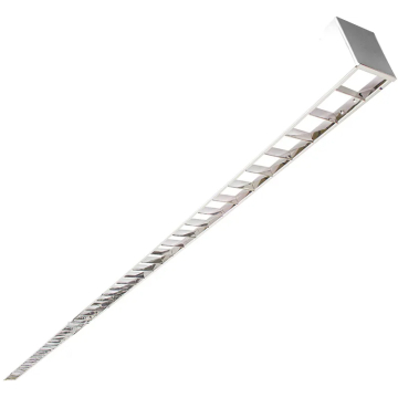 Westgate SCX 96" LED Linear Light - Louver Lens - 80W - CCT Selectable - 9,420 Lumens - 120-277V - White
