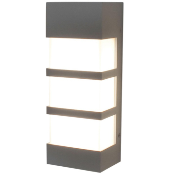 AFX State 12" LED Outdoor Wall Sconce - 3000K - 120-277V - Textured Grey