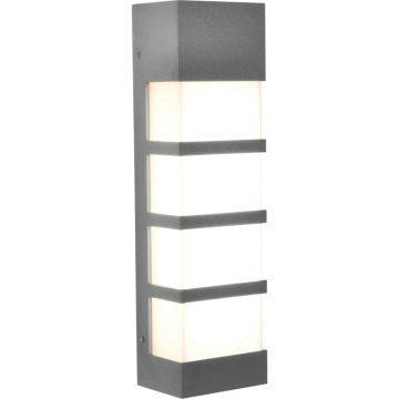 AFX State 17" LED Outdoor Wall Sconce - Photocell - 24W - 3000K - 120-277V - Textured Gray