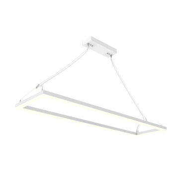 Westgate SFL 48" LED Suspended Frame Fixture - 40 | 50 | 60W - CCT Selectable - 120-277V - White