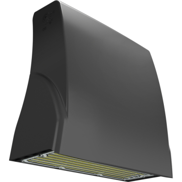 RAB SLIM17FA LED Wall Pack - 7,477 Lumens - 50W - CCT Selectable - Photocell - 120-277V