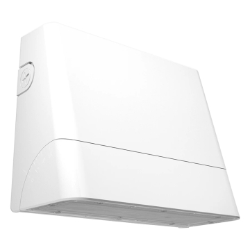 RAB SLIM22 Small LED Adjustable Wall Pack - Photocell - 15 | 20 | 25 | 30W - CCT Selectable - 120-277V - White