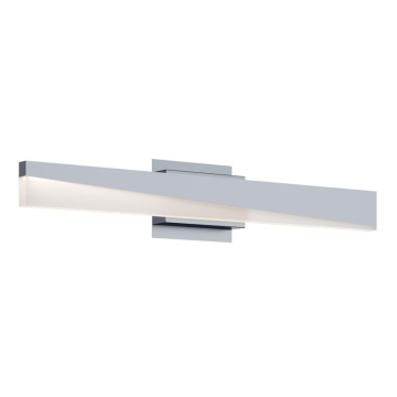 AFX Slant 24" LED Vanity Light - 23W - CCT Selectable - 120-277V - Satin Nickel