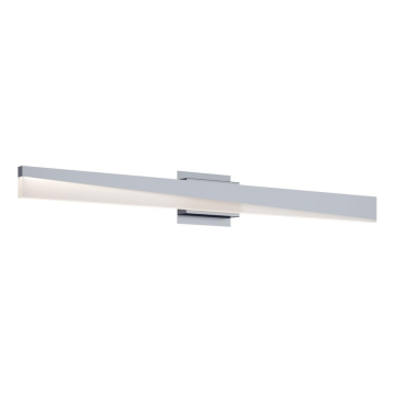 AFX Slant 36" LED Vanity Light - 33W - CCT Selectable - 120-277V - Satin Nickel