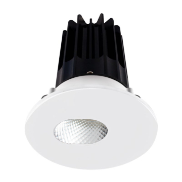 Lotus 2" LED Recessed Downlight - 8W - 2700K - 580 Lumens - Diamond Reflector - Slot Aperture Trim - 120V