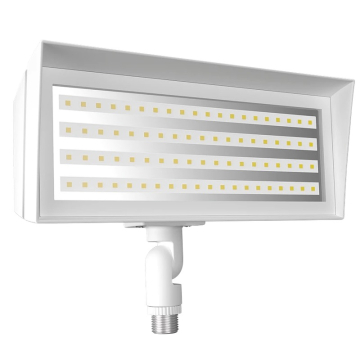 RAB FFLED LED Flood Light - Knuckle Mount - 3000K - 120-277V - White