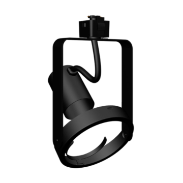 Green Creative SOL Gimbal Track Head - J-Type - PAR38 Lamp - Black