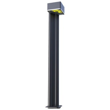 Westgate SOLR LED Solar Path Light - 3W - 3000K - 300 Lumens - Gray