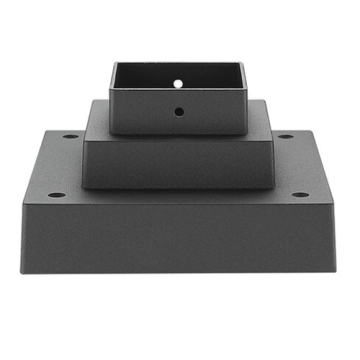 Z-Lite Pier Mount - Square - Black