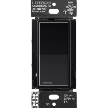 Lutron Sunnata Accessory Switch - Black