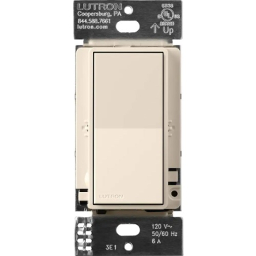 Lutron Sunnata Accessory Switch - Light Almond