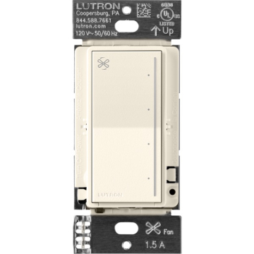Lutron RadioRA 3 Sunnata Fan Control - Biscuit