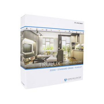 Trulux Standard Grade LED Tape Light Kit - 16.4FT Reel - 3000K - 2.2W / FT - 150 Lumens / FT - 24V