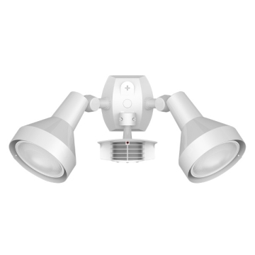 RAB STEALTH Sensor + PAR LED Lamp Kit - Bell Hood - 200° Detection - CCT Selectable - 38W - 3,600 Lumens - 120V - White