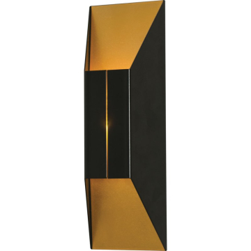 AFX Summit 14" LED Wall Sconce - 3000K - 120-277V - Black