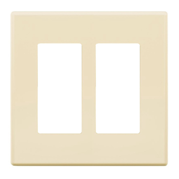 SensorWorx Wall Plate -2-Gang - Light Almond