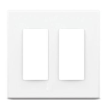 SensorWorx Wall Plate - 2-Gang - White