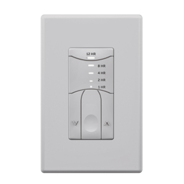 SensorWorx Interval Timer Switch - 1 / 2 / 4 / 8 / 12 Hour Increments - 120-277V - Gray
