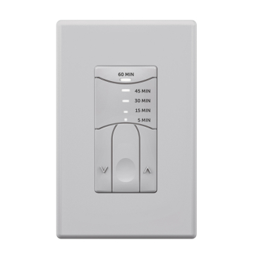 SensorWorx Interval Timer Switch - 5 / 15 / 30 / 45 / 60 Minute Increments - 120-277V - Gray