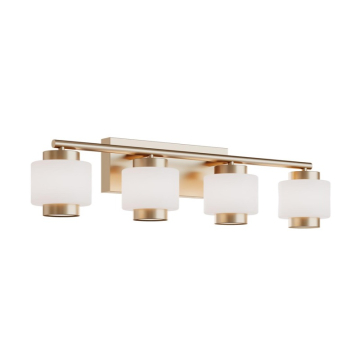 AFX Sydney 28" LED Vanity Light - 30W - CCT Selectable - 120-277V - Light Antique Brass