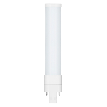 Sylvania DUALescent DULUX Ultra Thin LED PL Lamp - 2-Pin GX23 Base - Omnidirectional - Type A/B - 5.5W - 3500K - 570 Lumens - 120-277V or Ballast Dependent