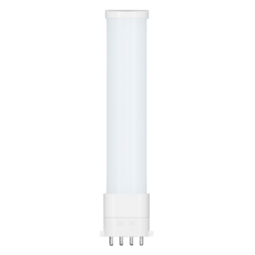 Sylvania LEDlescent DULUX Ultra Thin LED PL Lamp - 4-Pin 2GX7 Base - Horizontal - Type B - 5.5W - 2700K - 550 Lumens - 120-277V