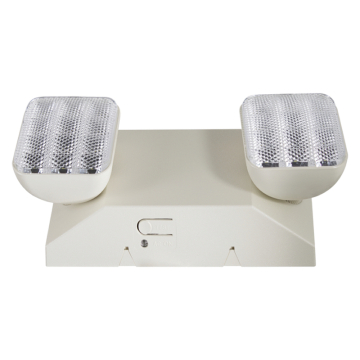 Sylvania LEDVANCE Twin Head Square LED Emergency Light - Remote Capable/Self-Diagnostic - 120-277V - White