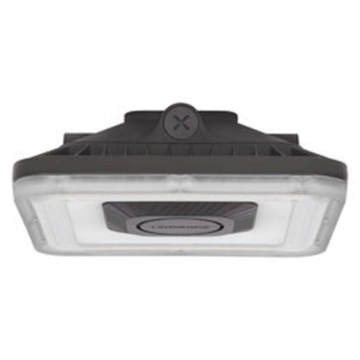 Sylvania LEDVANCE Square LED Garage/Canopy Light - 4,500 Max Lumens - 15 | 20 | 25W - Photocell - 120-347V - Bronze
