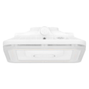 Sylvania LEDVANCE Square LED Garage/Canopy Light - 4,500 Max Lumens - 15 | 20 | 25W - Photocell - 120-347V - White