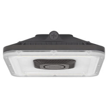Sylvania LEDVANCE Square LED Garage/Canopy Light - 9,000 Max Lumens - 35 | 40 | 50W - Photocell - 120-347V - Bronze