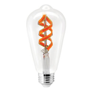 Sylvania Smart+ WiFi Filament ST19 Lamp - 7W - RGBW - 500 Lumens - 120V