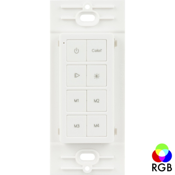 Task Lighting Chroma RGB Tape Light Wireless Controller - White