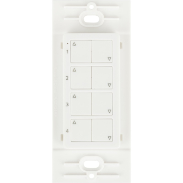Task Lighting Quattro Wireless Controller - 4 Zone - White