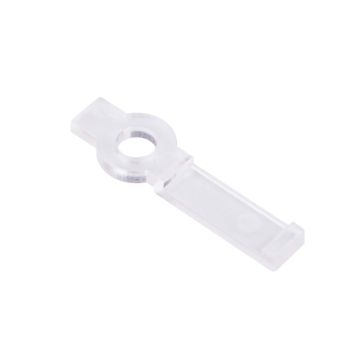 WAC Lighting 8mm LED Tape Light Pack of 10 Mounting Clips - White