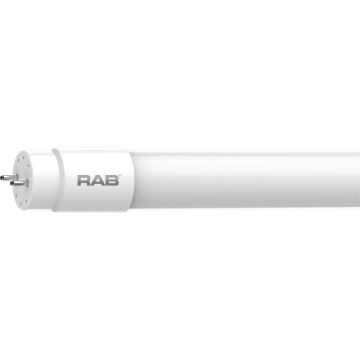 RAB 48" 15W T8 LED - Ballast Compatible - 3500K - 2,200 Lumens