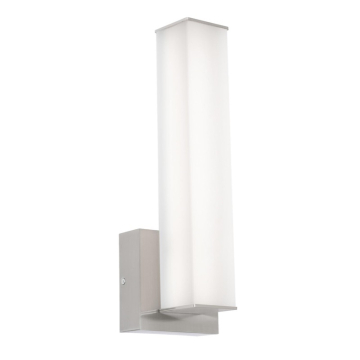 AFX Tad 14" LED Wall Sconce - 12W - CCT Selectable - 120-277V - Satin Nickel