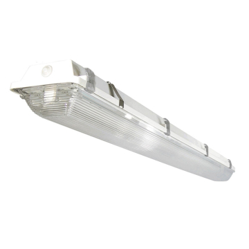 TechBrite 24" 2 Lamp LED T8 Vapor Tight Fixture - 5000K Lamps - 1,900 Lumens - 120-277V