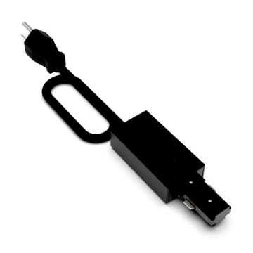 RAB Track System 12-Foot Cord and Plug - Black