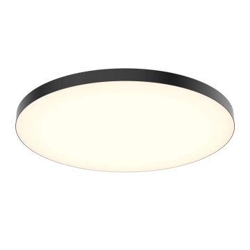 DALS Fusion LED Flush Mount - 21" - 45W - CCT Selectable - 120V - Black