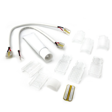 RAB PURELINE Tape Light Connector Kit - 2-Pin L-Shape