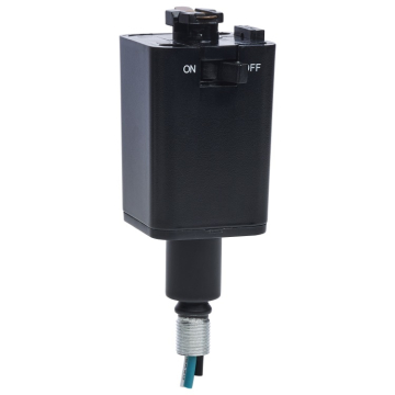 SATCO|NUVO Stem Hung Pendant Track Adapter - Black