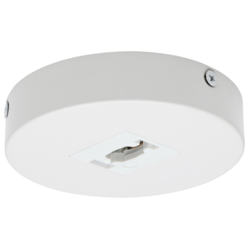 SATCO|NUVO Single Monopoint Adapter - Round - White