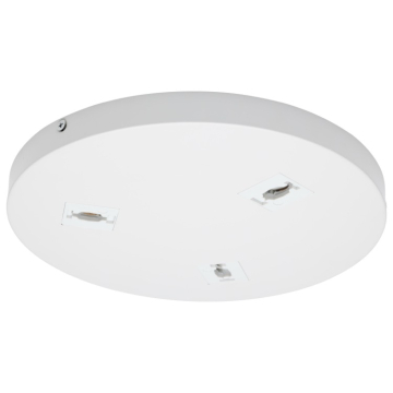 SATCO|NUVO Triple Monopoint Adapter - Round - White