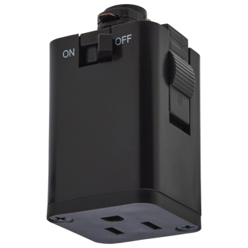 SATCO|NUVO Outlet Track Adapter - Brown