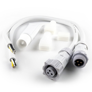 RAB FLEXTAPE Tape Light End Cap Kit - 3-Pin