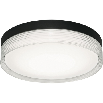 AFX Tribeca 12" LED Flush Mount - CCT Selectable - 120V - Black